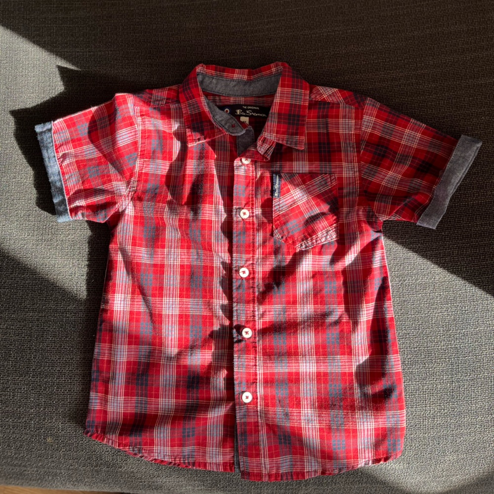 Toddler boy’s botton down shirt